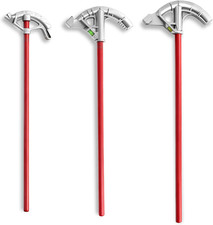 3-Piece Aluminum Pipe Bender for 1/2", 3/4", 1" EMT & Rigid Tubing with Foot Ped