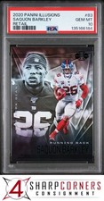 2020 PANINI ILLUSIONS RETAIL #83 SAQUON BARKLEY GIANTS PSA 10