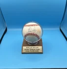 Nolan Ryan All-time Strikeout & No-Hit Leader Autographed Signed Baseball HOF
