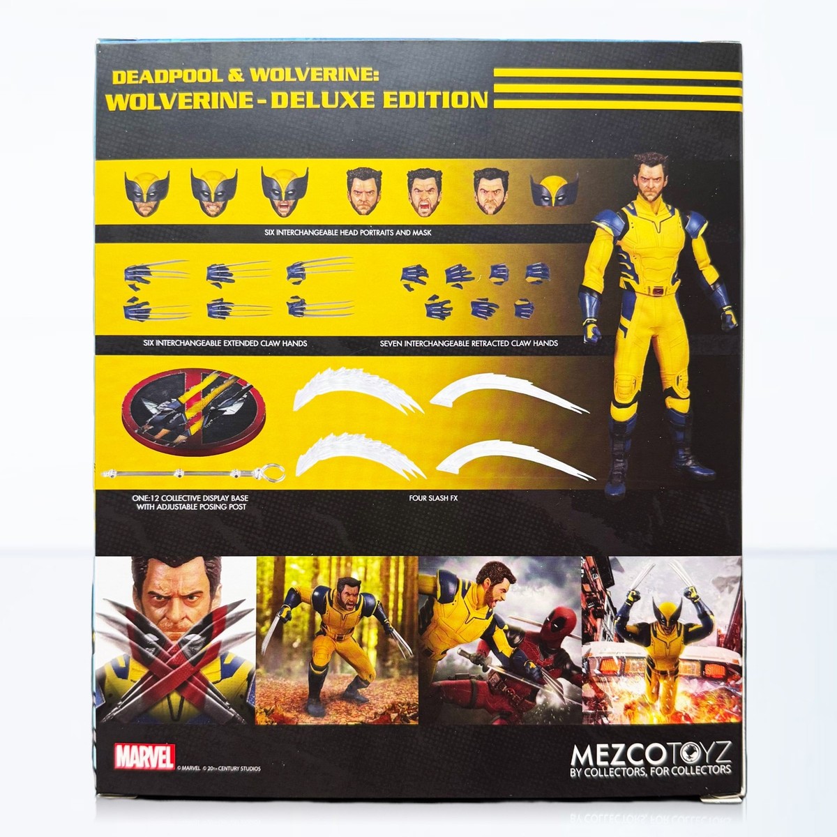 Mezco Toyz One 12 Collective Wolverine Deluxe Edition Action