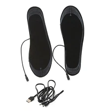USB Heated Shoe Insoles Electric Foot Warming Pad Feet Warmer Sock Pad Mat