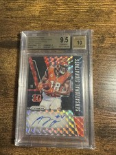 2019 Panini Prizm AJ Green Sensational Signatures Black Finite 1/1 BGS 9.5 10