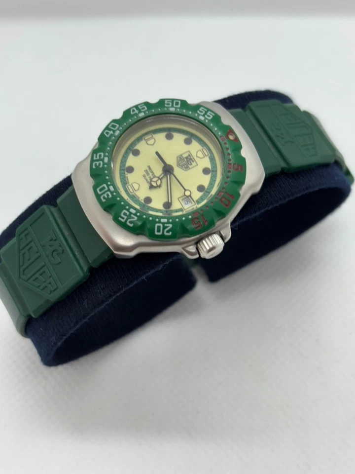 [Exc+5] TAG Heuer Formula 1 Profesional 200M 372.508 Mujer’s con Caja Reloj JAPÓN Foto 3 de 4