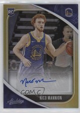 2020-21 Absolute Memorabilia Rookie Variations Level 1 Nico Mannion Auto 12yh