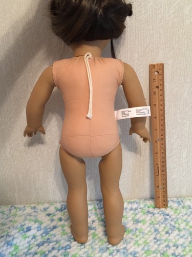 2014 American Girl 18" Doll - Brown Hair - Blue Eyes (E68) - Imagen 10 de 23