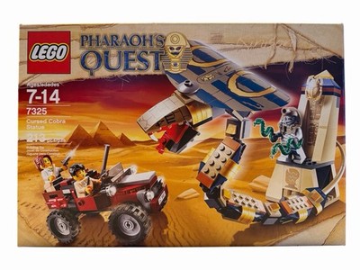 LEGO Pharaoh's Quest: Cursed Cobra Statue (7325) NEW SEALED *Please Read*