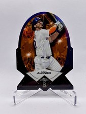 2020 Topps Chrome Ben Baller Pete Alonso Diamonds Die Cut Orange Refractor /25