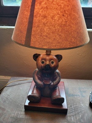 Unikat Bär Tischlampe