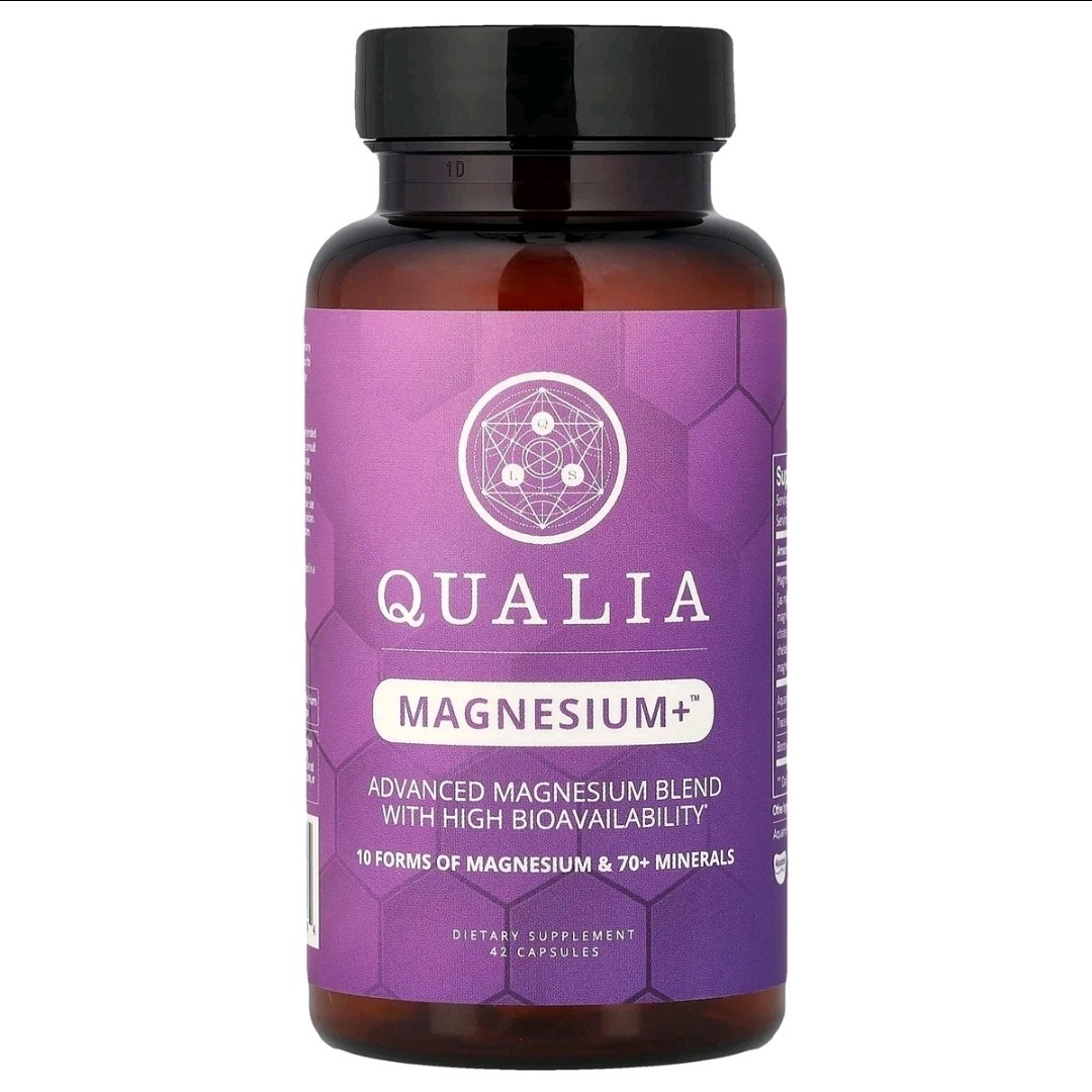 Qualia Magnesium 42 Caps Ex 06.27 NEW!