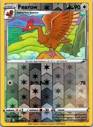 Fearow 112/163 Battle Styles Reverse Holo Uncommon