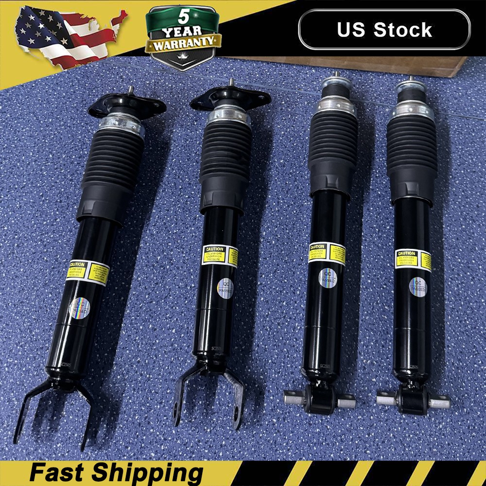 4× Front & Rear Shock Absorbers w/Magnetic For Corvette C5 C6 03-13 Cadillac XLR