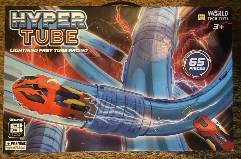 Hyper Tube Lightning Fast Tube Racing 65 Pieces By World Tech Toys