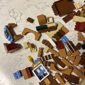 LEGO Harry Potter: The Burrow (4840) Incomplete, Missing Pieces, As-Is