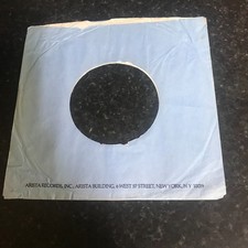 One 7"   ARISTA  Records  -  Original Record  Sleeve -  USA -  1.26