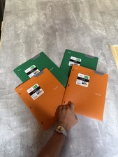 Five Star 2-Pocket Folders 4 Pack New