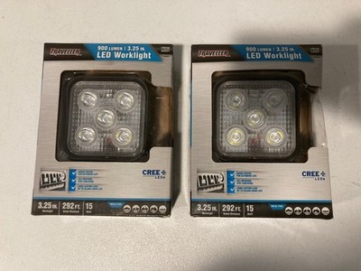 Lot of 2 Traveller HD Work light Cree LEDs 900 Lumen Condition Good