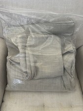 Restoration Hardware RH Replacement Slipcover Low Belgian Track Armchair Sand