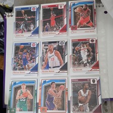 Donruss Basketball NBA Trading Card Lot - Ivey, Williams, Shead, 9 Cards