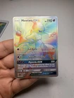 Pokémon TCG Mewtwo GX Secret Rare Shining Legends Card 76/73