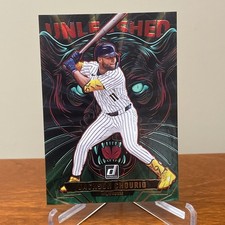 2025 Panini Donruss - Unleashed Jackson Chourio #10 Green Laser