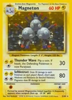 🍁 Magneton - 009/102 - Pokemon Base Set Unlimited Holo Rare 1999 - WOTC LP