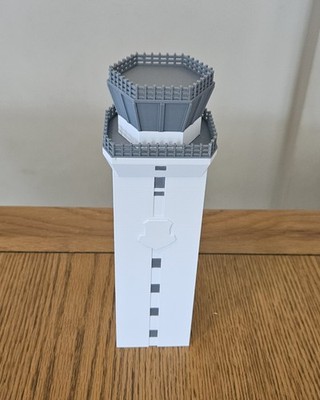 New 3D Printed - 1:144 Air Force Base ATC Tower - aircraft diorama model.