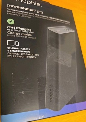 Mophie Powerstation Pro 20,000mAh Power Bank- Black