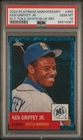 2022 Topps Platinum KEN GRIFFEY JR White/Blue #143/199 PSA 10