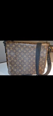 Louis Vuitton Tasche District MM Messenger Bag Monogramm Macassar Canvas