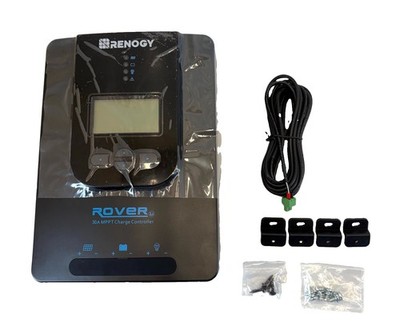 Renogy Rover 30A 12V/24V DC Input MPPT Solar Charge Controller LCD Regulator