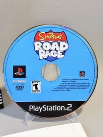 The Simpsons Road Rage PS2 PlayStation 2 Complete CIB Near Mint Condition