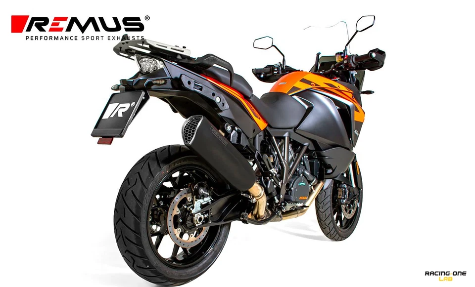 SILENCIADOR SILENCIADOR ESCAPE REMUS NXT NEGRO PARA KTM 1290 SUPER ADVENTURE R/S/T Foto 2 de 3