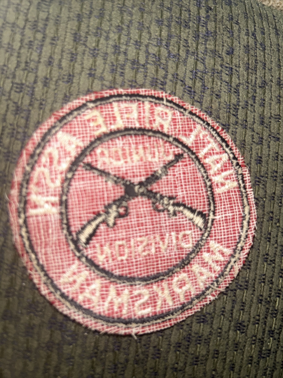 Older Felt NRA National Rifle Association Junior Division Marksman Patch  Award