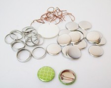 7/8" Tecre Pin Back Button Parts