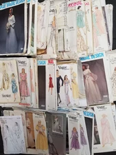 33 Vogue Brides Wedding Dress Gown Prom Sewing Patterns Variety sizes You-Pick