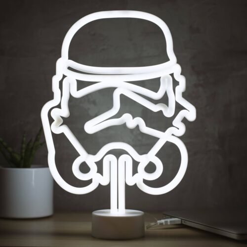 Star Wars Stormtrooper Light Neon Tube LED Light, USB Desktop LED Light - Picture 2 of 3