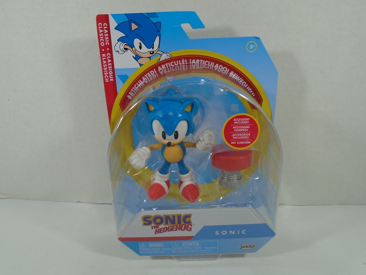 jakks Pacific　ソニック　クラシック　セット Sonic The Hedgehog Basic Wave 4 Sonic 4 Action Figure Classic
