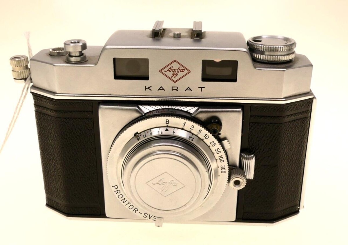 Agfa Karat 35mm rangefinder camera w/Solinar 50mm f/2.8 lens | eBay