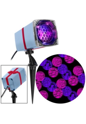Disney Magic Holiday Princess Pink/Purple Motion Mosaic LED Projection Spotlight