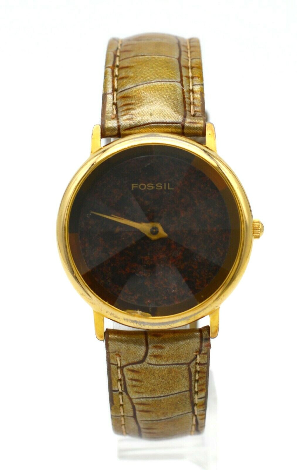 Vintage Fossil Faceted Watch Pc-7309 