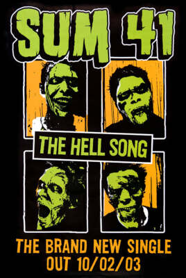 Sum 41 poster – The Hell Song. Original | eBay