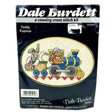 Teddy Express Counted Cross Stitch Kit CK1014 Dale Burdett