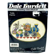 Teddy Express Counted Cross Stitch Kit CK1014 Dale Burdett