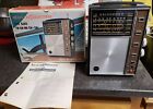 Rare 1965 Soundesign 2540 Five Band Radio In Original Box Works Great Portable