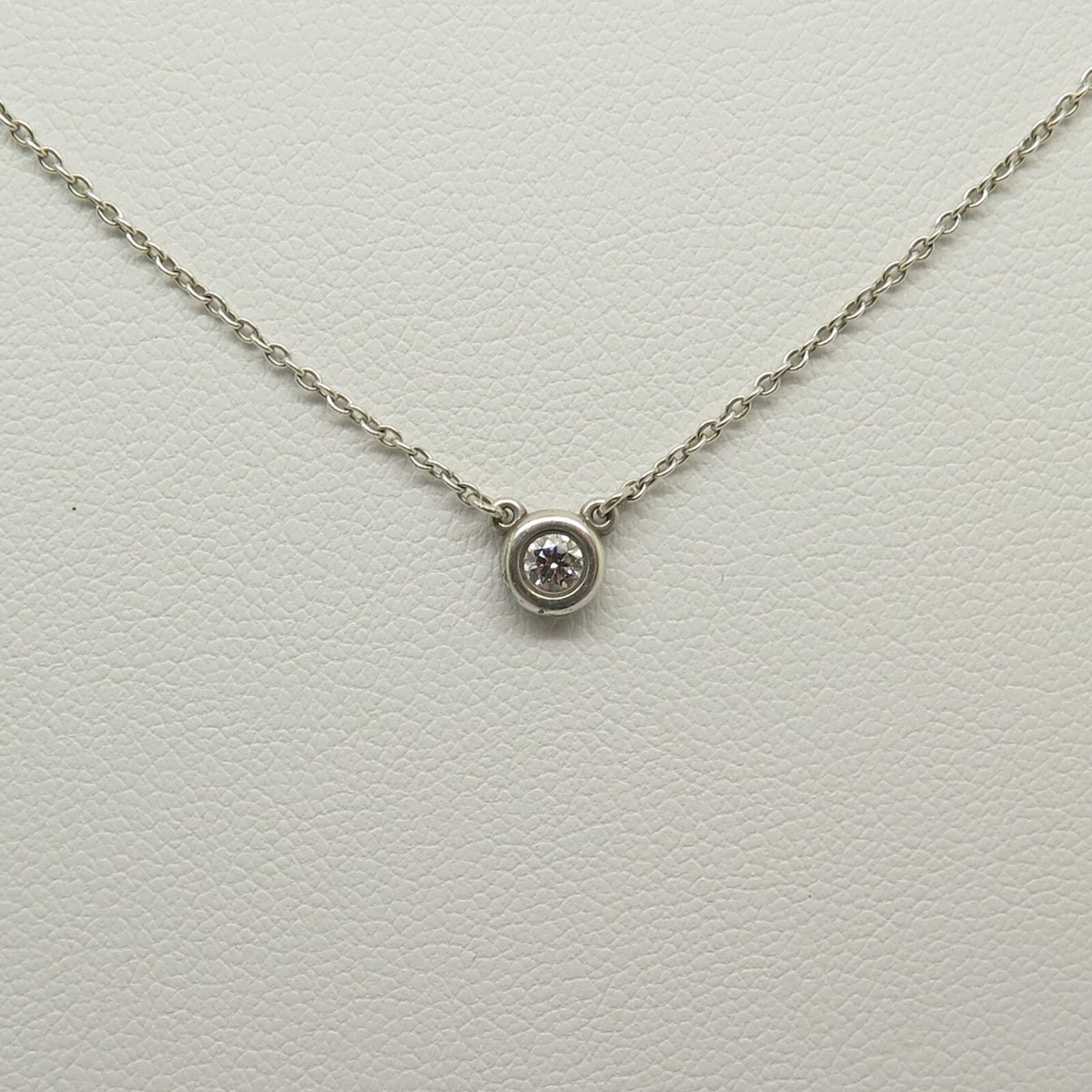 Tiffany & Co 925 Sterling Silver Diamond by the Yard 0.03 Ct 