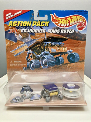 Hot Wheels JPL Sojourner Mars Rover Spacecraft Pathfinder Lander Space STEM Toy
