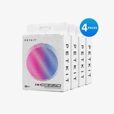 PETKIT 5 in 1 Mixed Cat Litter Odor Control Tight Clumping Cat Litter  4pcs