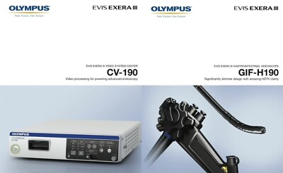Olympus EVIS EXERA III CV-190 Video Center + GIF-H190 Gastroscope