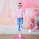 3x/Set Barbie Puppe Kleidung Mode Kleidung Set für Barbie Puppen Oberteil Hosen