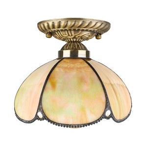 Tiffany Style Semi Flush Mount Pendant Light Lamp Ceiling Fixture